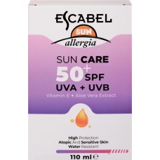 Крем солнцезащитный ESCABEL SUN Allergia SPF50+, 110мл в магазинах Лента