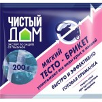 Тесто-брикет от крыс и мышей ЧИСТЫЙ ДОМ, Арт. 03-054, 200г Тесто-брикет от крыс и мышей ЧИСТЫЙ ДОМ, Арт. 03-054, 200г