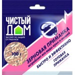 Приманка от крыс и мышей ЧИСТЫЙ ДОМ зерновая, 100г Приманка от крыс и мышей ЧИСТЫЙ ДОМ зерновая, 100г