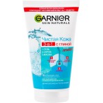 Гель для умывания GARNIER Чистая Кожа 3в1, против прыщей с экстрактом эвкалипта, цинком и салициловой кислотой, 150мл
