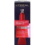 Средство для кожи вокруг глаз L'OREAL Ревиталифт Лазер х3 против морщин, 15мл Средство для кожи вокруг глаз L'OREAL Ревиталифт Лазер х3 против морщин, 15мл