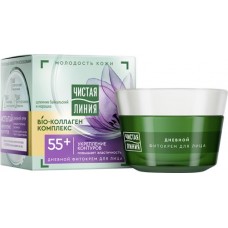 Фитокрем дневной для лица ЧИСТАЯ ЛИНИЯ Шлемник и морошка от 55 лет, 45мл в магазинах Лента