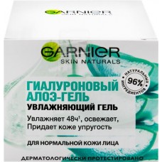 Крем-гель дневной для лица GARNIER Skin Naturals Гиалуроновый Алоэ-гель, для нормальной и смешанной кожи, 50мл в магазинах Лента