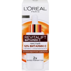 Сыворотка для лица L'OREAL Paris Revitalift с чистым 12% витамином С, 30мл в магазинах Лента