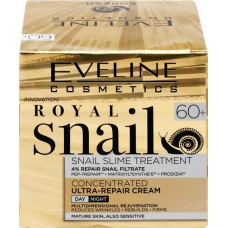 Крем-концентрат для лица EVELINE Royal Snail ультра восстанавливающий 60+, 50мл в магазинах Лента