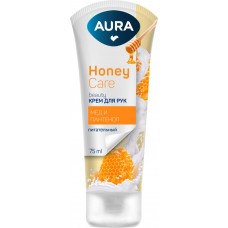 Крем для рук AURA Beauty питательный, с D-пантенолом и экстрактом меда, 75мл в магазинах Лента