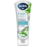 Крем для рук AURA BEAUTY с глицерином и экстрактом алоэ увлажняющий, 75мл Крем для рук AURA BEAUTY с глицерином и экстрактом алоэ увлажняющий, 75мл