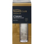 Стакан HOMECLUB с двойной стенкой, стекло, 270мл