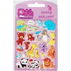 Наклейки мягкие PATULA Животные и рыбы, в ассортименте в магазинах Лента