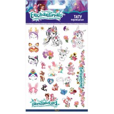 Наклейки-тату переводные MATTEL Enchantimals №2 11х20см Арт. АКС-68 в магазинах Лента