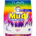 Стиральный порошок для цветного белья МИФ Свежий цвет, автомат, 2кг