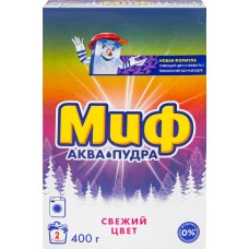 Стиральный порошок для цветного белья МИФ Свежий цвет, автомат, 400г в магазинах Лента