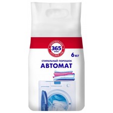 Стиральный порошок 365 ДНЕЙ универсальный, автомат, 6кг в магазинах Лента