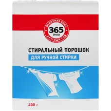Стиральный порошок 365 ДНЕЙ универсальный, ручная стирка, 400г в магазинах Лента