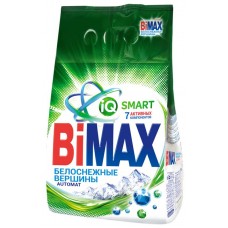 Стиральный порошок BIMAX Белоснежные вершины Automat универсальный, 3кг в магазинах Лента