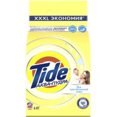 Стиральный порошок для детского белья TIDE для чувствительной кожи, автомат, 6кг в магазинах Лента