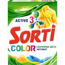 Стиральный порошок SORTI Color, автомат, 350г в магазинах Лента