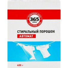 Стиральный порошок 365 ДНЕЙ универсальный, автомат, 400г в магазинах Лента