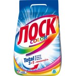Стиральный порошок для цветного белья ЛОСК Color, 4,05кг