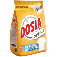 Стиральный порошок DOSIA Optima Альпийская свежесть, 4кг в магазинах Лента