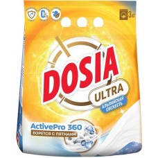 Стиральный порошок DOSIA Ultra Альпийская свежесть, 3кг в магазинах Лента