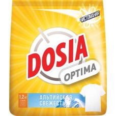 Стиральный порошок DOSIA Optima Альпийская Свежесть, 1,2кг в магазинах Лента