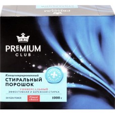 Стиральный порошок PREMIUM CLUB универсальный, 1кг в магазинах Лента