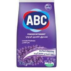 Стиральный порошок ABC Лаванда с отбеливающим эффектом для ручной стирки, 3кг в магазинах Лента
