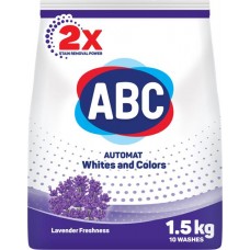Стиральный порошок ABC Лаванда, 1,5кг в магазинах Лента
