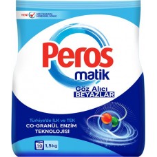 Стиральный порошок для белого белья PEROS автомат, 1,5кг в магазинах Лента