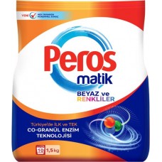 Стиральный порошок PEROS Универсальный автомат, 1,5кг в магазинах Лента