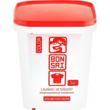Порошок стиральный для цветного белья BONSAI концентрированный, 1кг в магазинах Лента