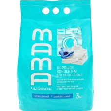 Порошок стиральный для белого белья MAMA ULTIMATE концентрированный, 3кг в магазинах Лента