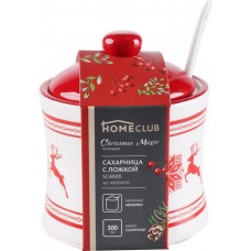 Сахарница HOMECLUB Scandi, керамика, 300мл, Арт. KS33207075 в магазинах Лента