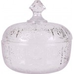 Конфетница HOMECLUB Diva с крышкой 11см, стекло, Арт. HY-10108-0 Конфетница HOMECLUB Diva с крышкой 11см, стекло, Арт. HY-10108-0