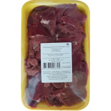Печень куриная, весовая в магазинах Лента