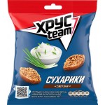 Сухарики ХРУСTEAM Хрустящие Сметана, 40г