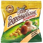 Сухарики пшеничные ВОРОНЦОВСКИЕ Белые грибы, 80г