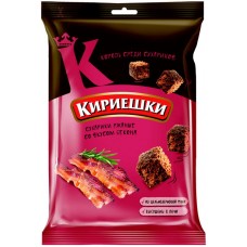 Сухарики ржаные КИРИЕШКИ Бекон, 100г в магазинах Лента