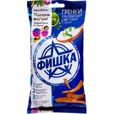 Гренки ФИШКА Альпийская сметана с луком, 120г в магазинах Лента