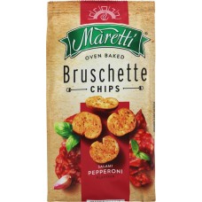 Сухарики пшеничные MARETTI Брускетти со вкусом салями, 70г в магазинах Лента
