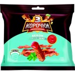 Сухарики ржано-пшеничные ТРИ КОРОЧКИ Бекон + кетчуп Heinz, 85г