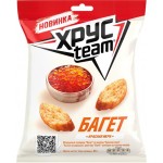 Сухарики пшеничные ХРУСTEAM Багет Красная икра, 60г