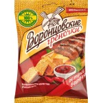 Сухарики пшеничные ВОРОНЦОВСКИЕ Греночки со вкусом острый барбекю, 60г