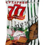 Гренки 777 с чесноком, 150г