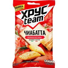 Сухарики ХРУСTEAM Чиабатта, со вкусом Пармская ветчина, 55г в магазинах Лента
