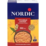 Хлопья гречневые NORDIC, 550г