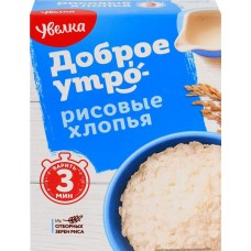 Хлопья рисовые УВЕЛКА, 400г в магазинах Лента