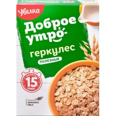 Хлопья овсяные УВЕЛКА Геркулес полезный, 400г в магазинах Лента