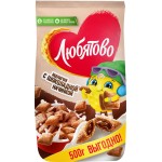 Готовый завтрак ЛЮБЯТОВО Подушечки с шоколадной начинкой, 500г